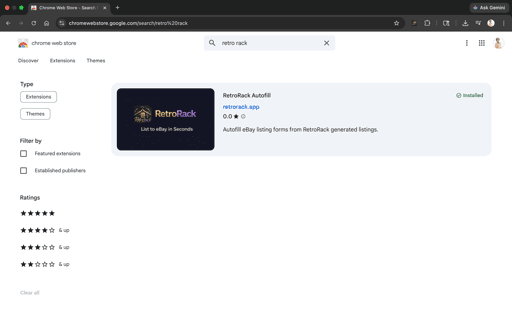 RetroRack Extension